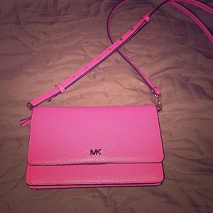 Michael Kors pink crossbody